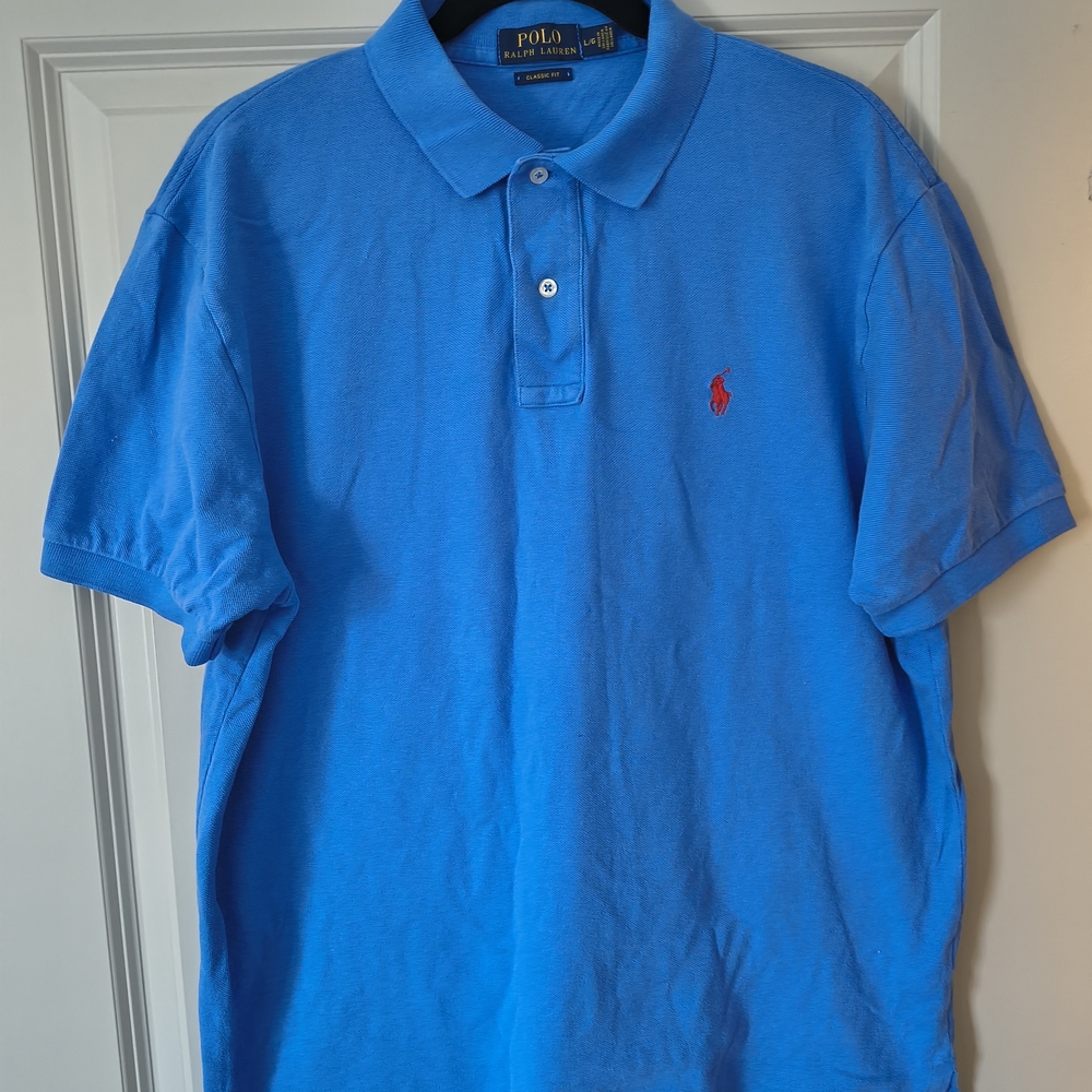 Ralph Lauren Blue Polo Shirt
